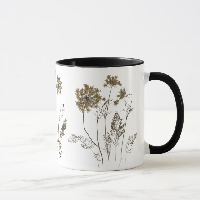 Queen Anne's Lace on a Combo Mug (Right)