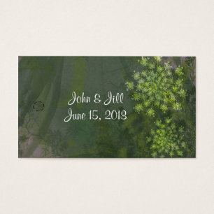 Queen Anne's Lace Wedding Favor Tag