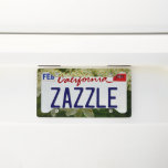 Queen Anne's Lace Wildflower Floral Photo License Plate Frame