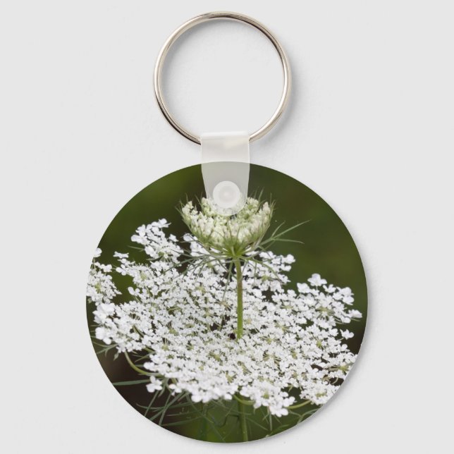 Queen Ann's Lace Keychain (Front)