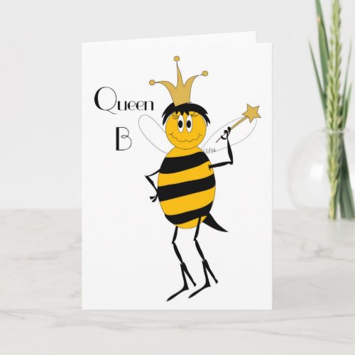 Queen B Card