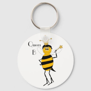 Queen B Keychain