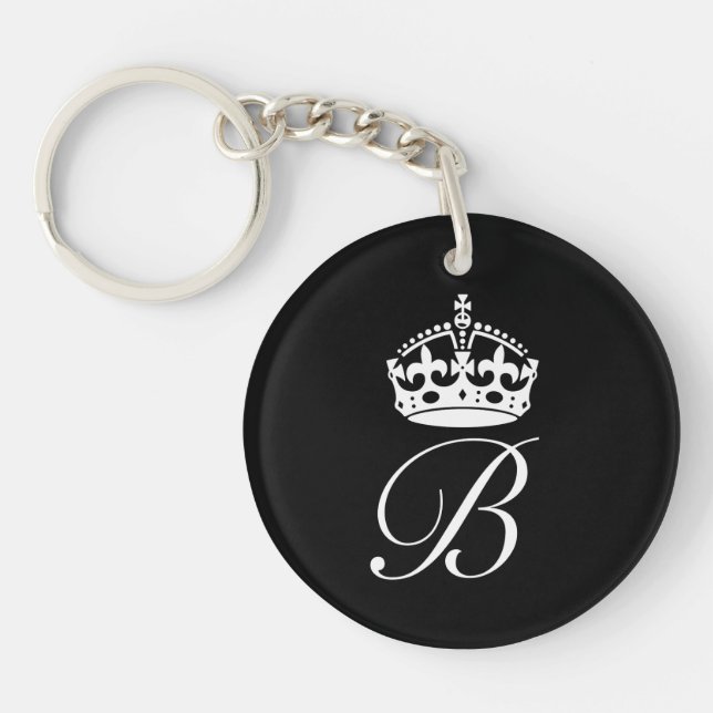 Queen B - Queen Bee Keychain (Front)