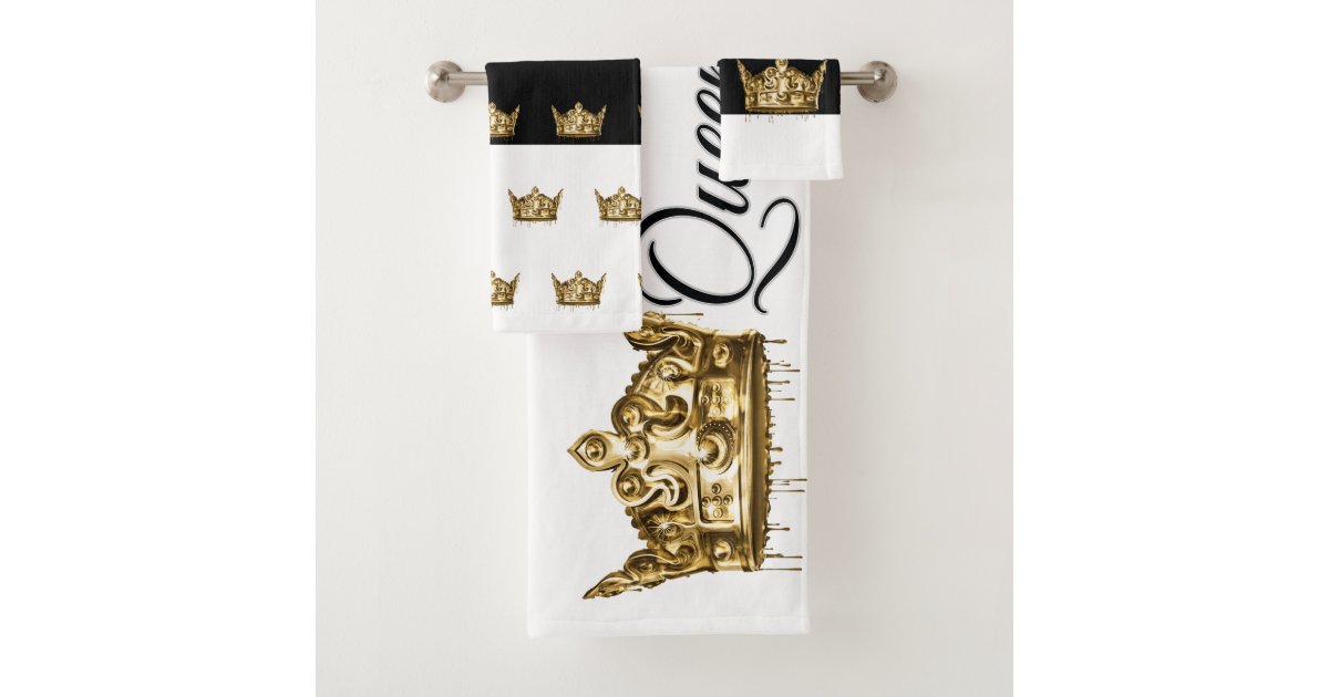 Queen Bath towel set Zazzle