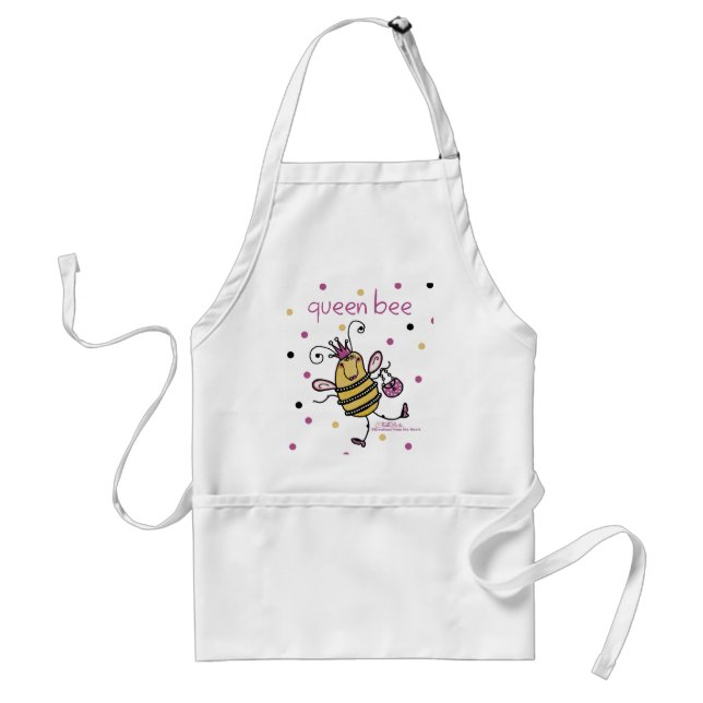 Queen Bee Adult Apron (Front)