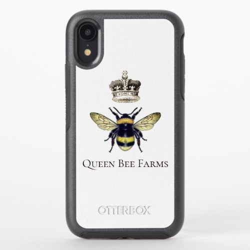 Queen Bee And Crown OtterBox Symmetry iPhone XR Case