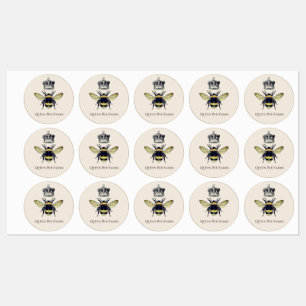 Queen Bee And Crown Product Labels