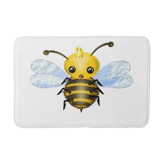 Queen Bee Bath Mat (Front)