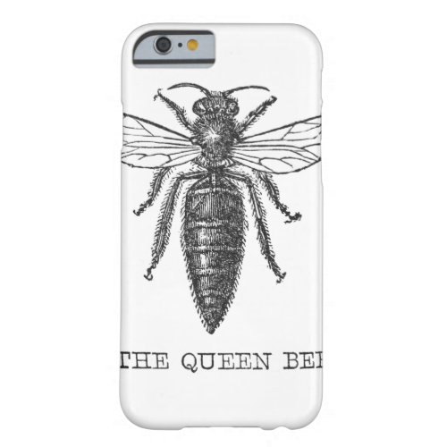 Queen Bee Bug Insect Bees Illustration Barely There iPhone 6 Case