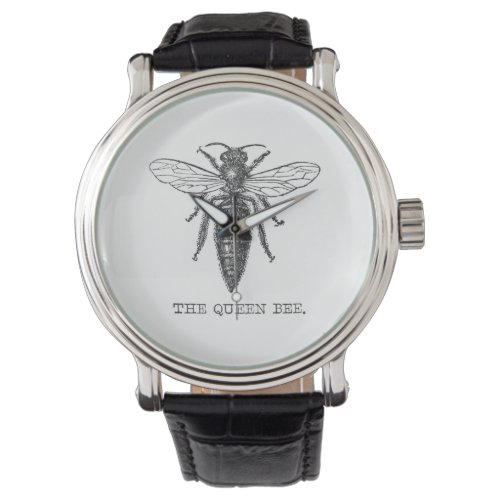 Queen Bee Bug Insect Bees Illustration Watch