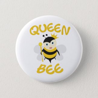 Queen Bee Button