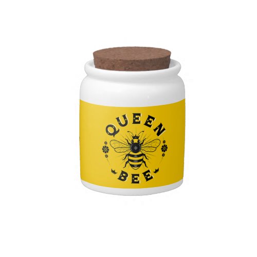 Queen Bee Candy Jar