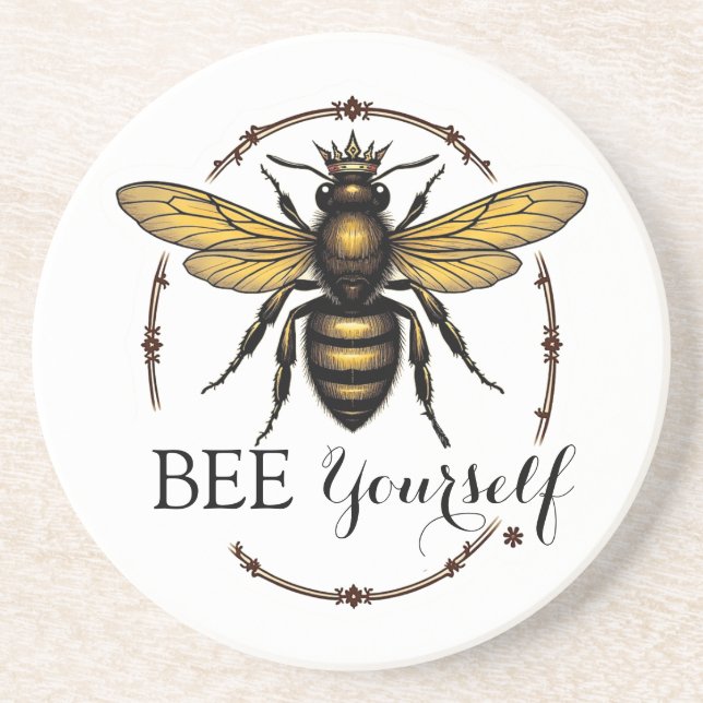 Queen Bee Coaster (Front)