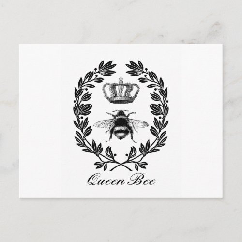 Queen Bee Collection by ThePreciousPast Postcard