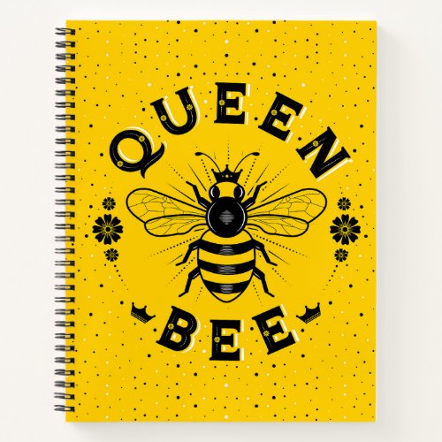 Queen Bee College_ruled Notebook