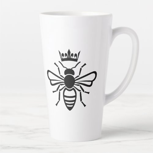 Queen Bee Crown  Latte Mug