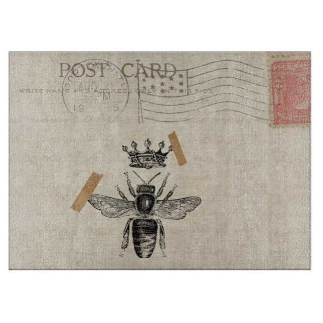 Queen Bee  Cutting Board (Front)