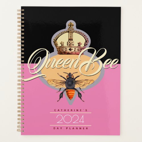 Queen Bee Daily Agenda Planner