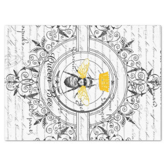 Queen Bee Decoupage Tissue Paper