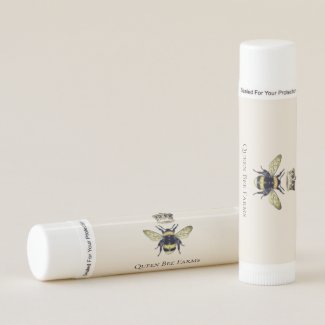 Queen Bee Farms Apiary Honey Products Promotional Lip Balm