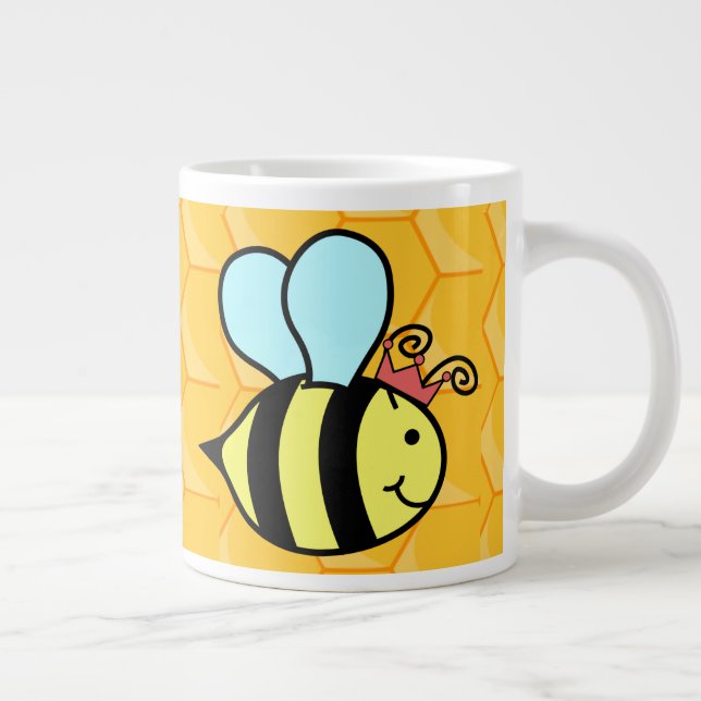 Queen Bee Giant Coffee Mug (Right)