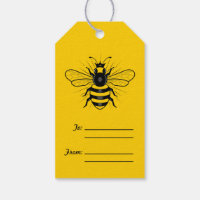Queen Bee Custom Name Gift Tags