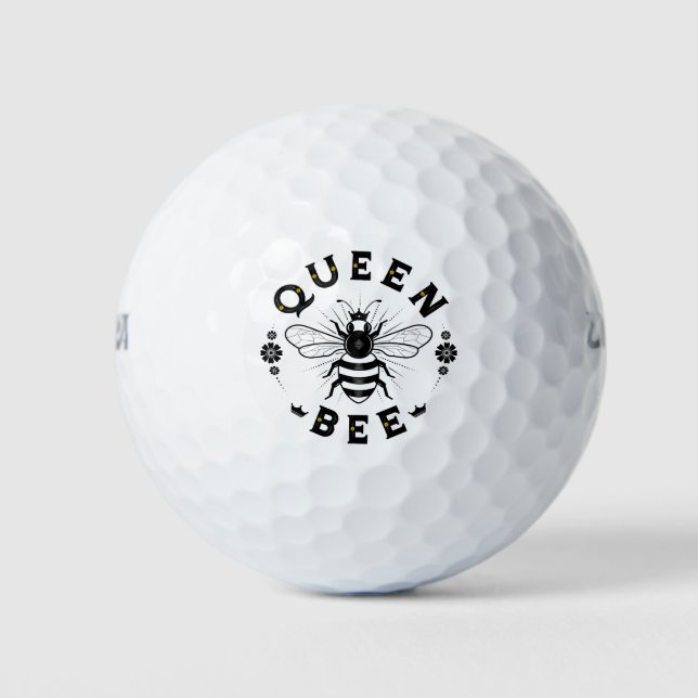 Queen Bee Golf Balls (Front)