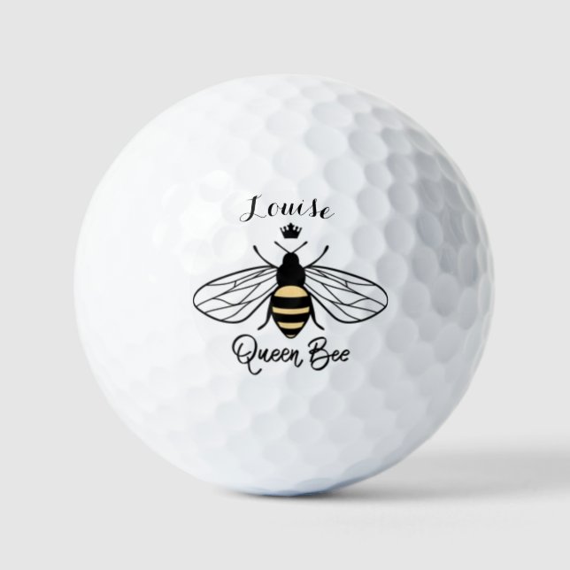 Queen Bee golf balls Customize  (Front)