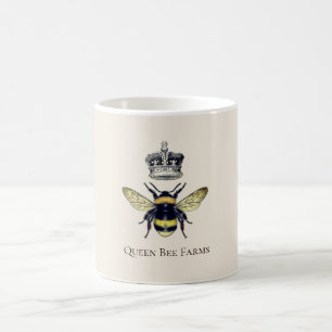 Queen Bee Honey Products Business Promotional Coffee Mug