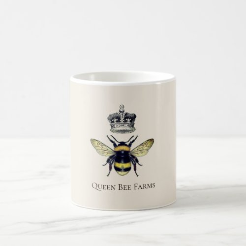 Queen Bee Honey Products Business Promotional Coffee Mug