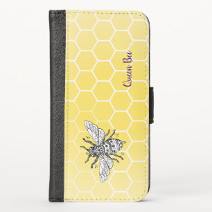 Queen Bee Honeybee Wallet-style Case
