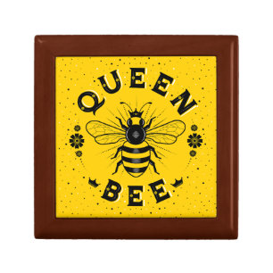 Queen Bee Jewelry Gift Keepsake Box