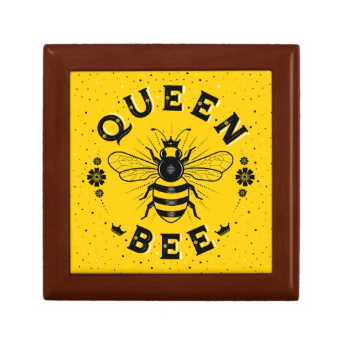 Queen Bee Jewelry Gift Keepsake Box
