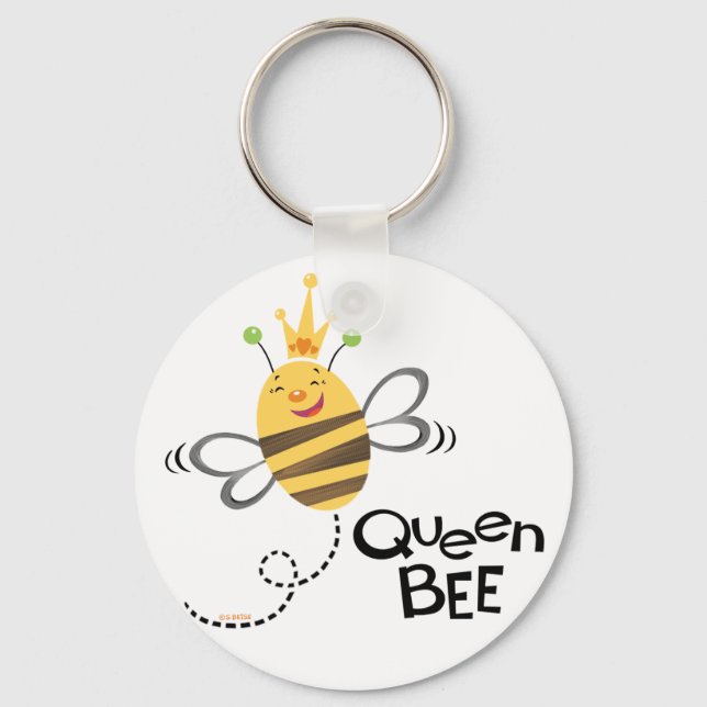 Queen Bee KEY CHAIN (Front)