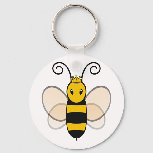Queen Bee Keychain (Front)