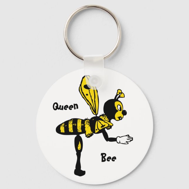Queen Bee Keychain (Front)