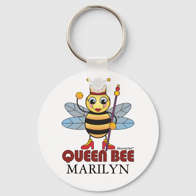 Queen Bee Keychain (Front)