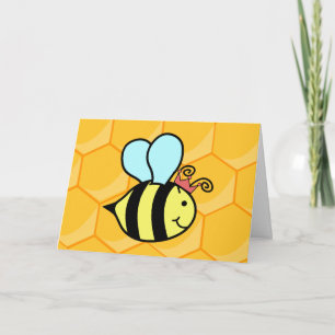 Queen Bee Mothers Day Card