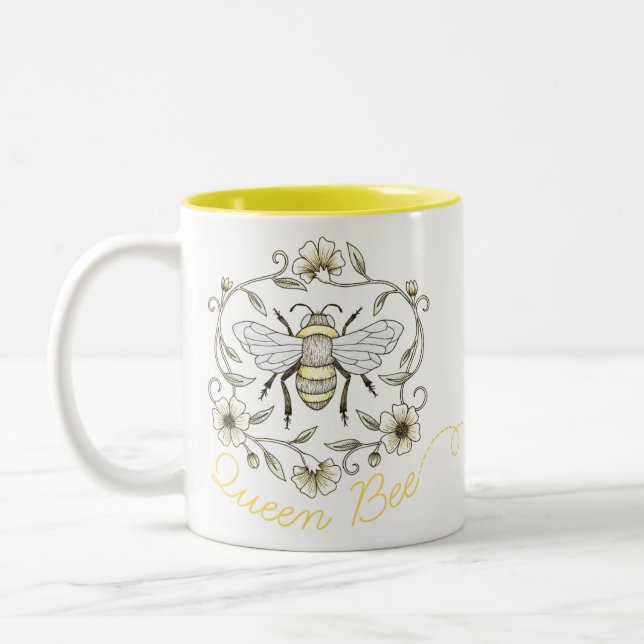 Queen Bee Mug (Left)