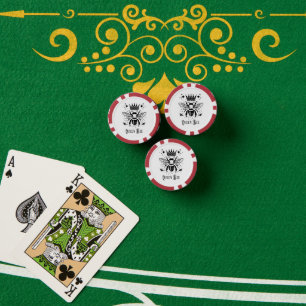 Queen Bee – Mystical Tarot Emblem Poker Chips