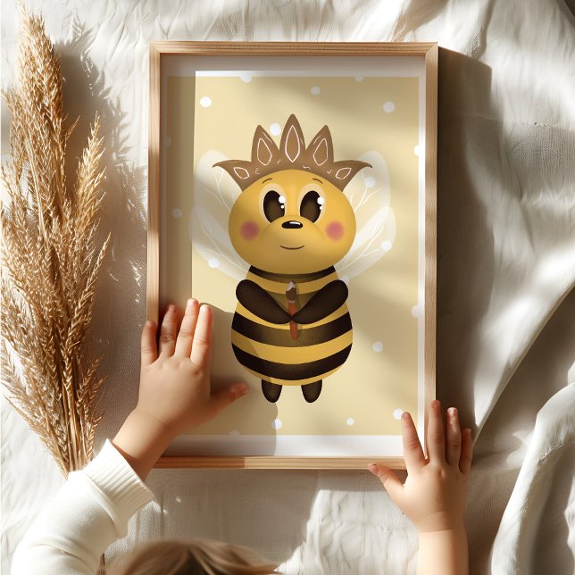 Queen Bee Nursery Wall Art (Creator Uploaded)