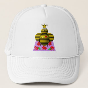 Queen Bee on a Quilt Trucker Hat