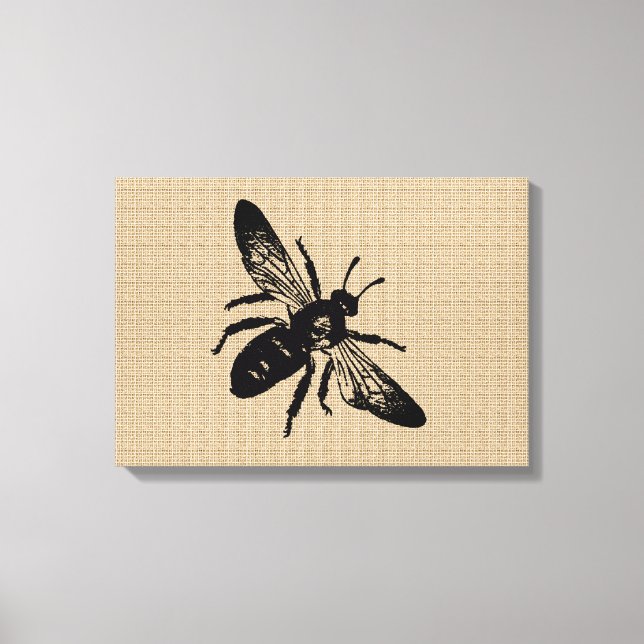 Queen Bee on canvas (Front)