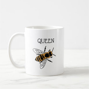 Queen Bee Painting Insect Coffee Mug
