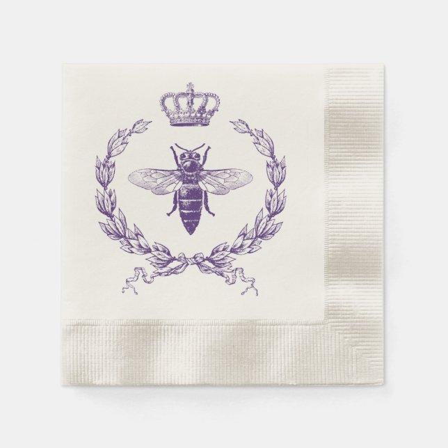 Queen Bee Paper Napkins (Front)