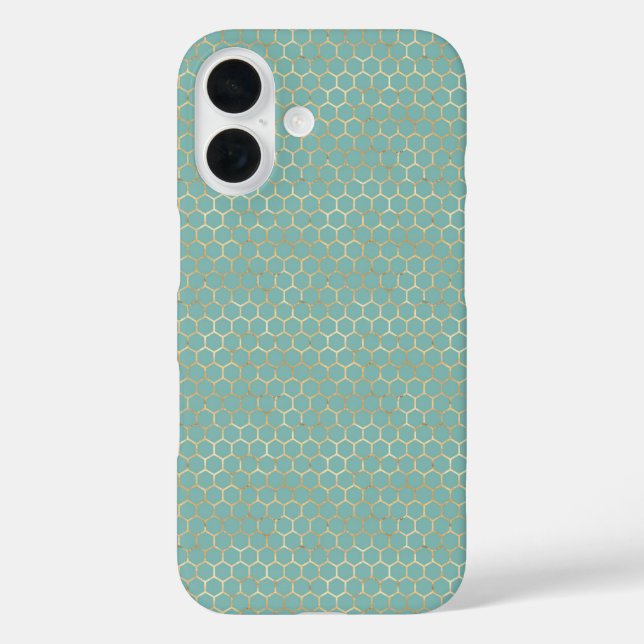 Queen Bee Pattern  Case-Mate iPhone Case (Back)