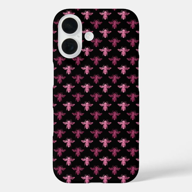 Queen Bee Pattern  Case-Mate iPhone Case (Back)