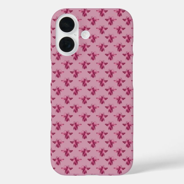 Queen Bee Pattern  Case-Mate iPhone Case (Back)