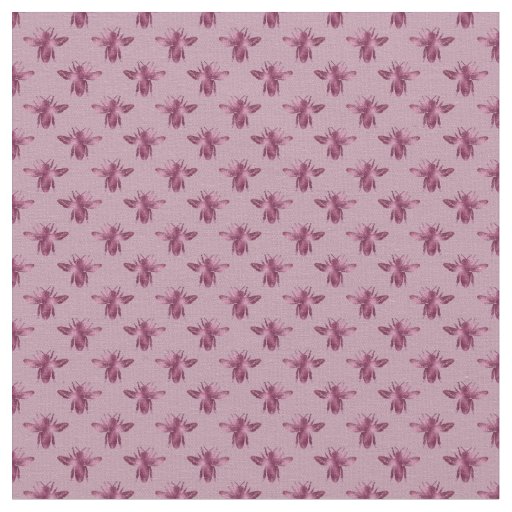 Queen Bee Pattern  Fabric