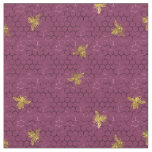 Queen Bee Pattern Fabric